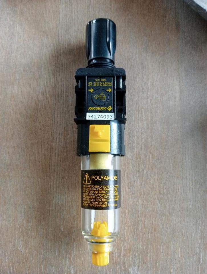 Joucomatic filter/drukregelaar luchtbehandeling 7 stuks, Elektronische apparatuur, Luchtbehandelingsapparatuur, Zo goed als nieuw