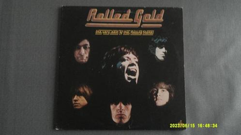 Rolling Stones – Rolled gold, the very best of (2 LP), Cd's en Dvd's, Vinyl | Rock, Gebruikt, Ophalen of Verzenden