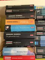 20 boeken van Henning Mankell waaronder alle Wallander, Enlèvement, Comme neuf