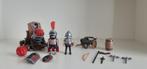 PLaymobil Valkenridders en kanon, Kinderen en Baby's, Speelgoed | Playmobil, Ophalen of Verzenden, Zo goed als nieuw, Complete set
