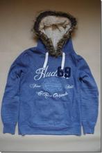 Hoodie met kap en teddy, Ophalen of Verzenden, Zo goed als nieuw, Blauw