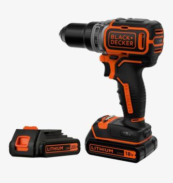 !Gezocht! Black&Decker boormachine 18v, Enlèvement ou Envoi, Utilisé, Perceuse