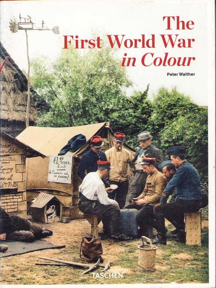The first World War in Colours - Peter Walther, Livres, Guerre & Militaire, Comme neuf, Autres sujets/thèmes, Avant 1940, Enlèvement ou Envoi