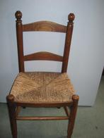 Houten stoeltje met rieten zitvlak, Enlèvement, Utilisé, Chaise(s)