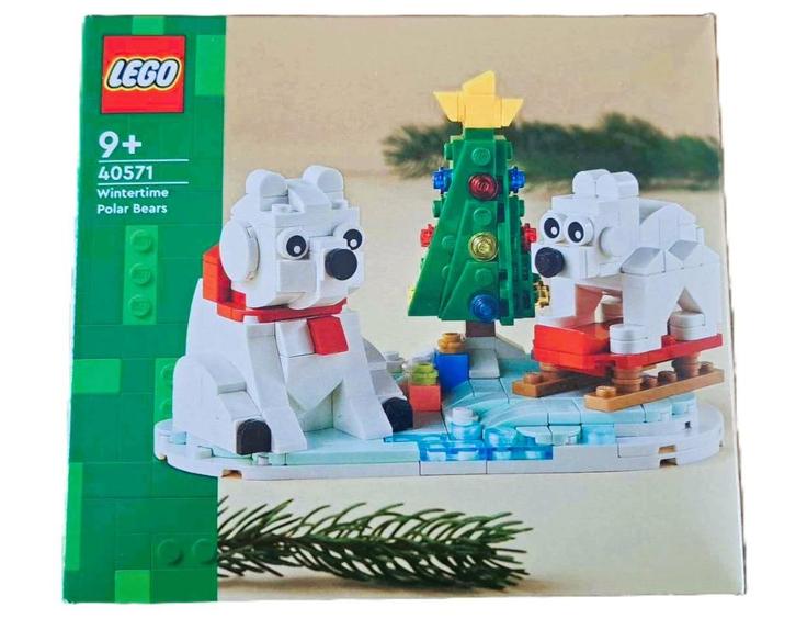 Lego 40571 Kerst Polar Bears, Kinderen en Baby's, Speelgoed | Duplo en Lego, Nieuw, Lego, Complete set, Ophalen of Verzenden