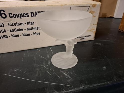 Vintage 80s dolfin glass, nieuw in de doos, Antiek en Kunst, Curiosa en Brocante, Ophalen of Verzenden