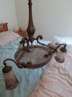 antieke luster muller frères lunneville, Huis en Inrichting, Ophalen, Gebruikt