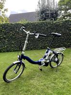 Elektrische vouwfiets Flyer ,middenmotor, naafversnelling, 16 tot 18 inch, Versnellingen, Zo goed als nieuw, Totaal opvouwbaar