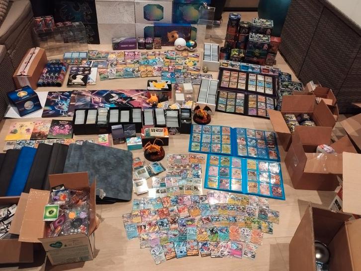 Pokémon verzameling, Hobby en Vrije tijd, Verzamelkaartspellen | Pokémon, Zo goed als nieuw, Booster, Ophalen