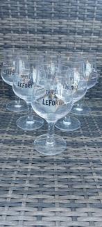 6  glazen tripel le fort 25cl, Verzamelen, Ophalen of Verzenden, Zo goed als nieuw