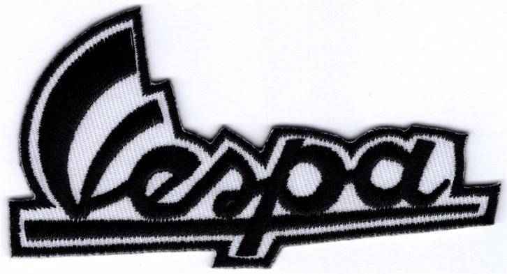 Vespa stoffen opstrijk patch embleem #5, Motoren, Accessoires | Overige, Nieuw, Verzenden