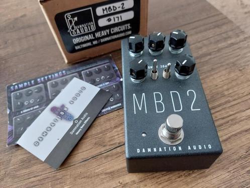 Damnation Audio MBD-2, Musique & Instruments, Effets, Comme neuf, Distortion, Overdrive ou Fuzz, Volume, Autres types, Compresseur