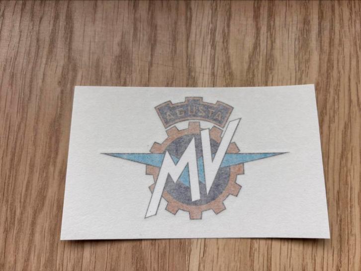 MV Agusta logo sticker, Motoren, Accessoires | Stickers, Ophalen of Verzenden