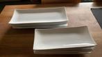 Lange witte borden (6x groot), Enlèvement, Comme neuf, Assiettes(s)