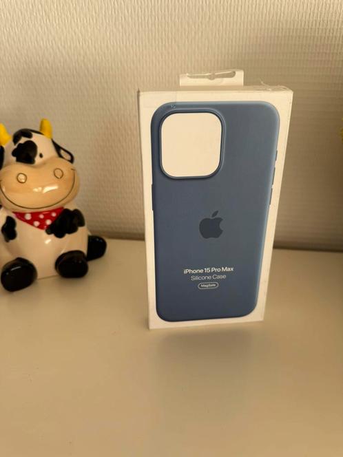 IPHONE 15 PRO MAX SILICONE CASE | WINTER BLEU, Telecommunicatie, Mobiele telefoons | Hoesjes en Screenprotectors | Apple iPhone