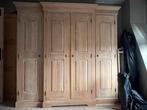 Rural plein d'armoires en chêne, Avec tablette(s), 200 cm ou plus, Comme neuf, Enlèvement
