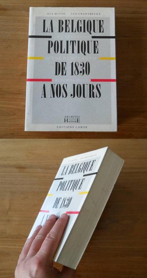 La Belgique politique de 1830 à nos jours, Boeken, Geschiedenis | Stad en Regio, Gelezen, Ophalen of Verzenden