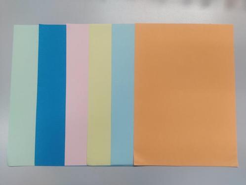 Papier couleur - A4 - 80 g, 120 g, 160 g, Divers, Papeterie, Neuf, Enlèvement