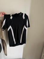 Gonso - Fietstrui wit met zwart - korte mouw, Sport en Fitness, Wielrennen, Ophalen, Nieuw, Kleding