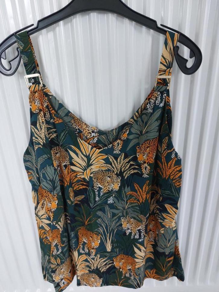 Topje van het merk Morgan, Kleding | Dames, Topjes, Zo goed als nieuw, Maat 38/40 (M), Overige kleuren, Zonder mouw, Ophalen