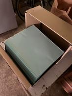 6 pakken blauw/groen papier - 3000 vellen, Zo goed als nieuw