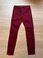 Bordeaux skinny jeans Yessica M36, Kleding | Dames, Spijkerbroeken en Jeans, Overige kleuren, Ophalen of Verzenden, Zo goed als nieuw