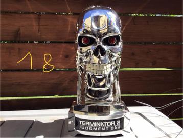 Terminator Arnold T2 T800 Endoskeleton Skull LED Eyes / Soun beschikbaar voor biedingen