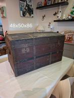 Malle de transport en bois debut 20eme, Antiquités & Art, Enlèvement