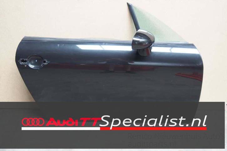 Rechter voor portier zwart Audi TT Roadster/Cabrio, Auto-onderdelen, Carrosserie, Deur, Audi, Gebruikt, Ophalen