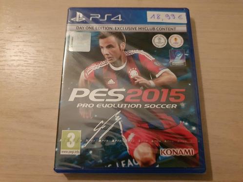 nouveau jeux ps4 pes 2015 sous blister, Games en Spelcomputers, Games | Sony PlayStation 4, Nieuw, Sport, 3 spelers of meer, Eén computer