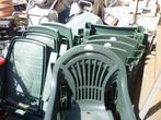 LOT TUINSTOELEN IN PVC, Antiek en Kunst, Ophalen