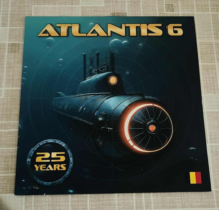 Atlantis 6  - Life Is A Mystery (25 Years) (Blue Vinyl), Cd's en Dvd's, Vinyl | Dance en House, Zo goed als nieuw, Dance Populair
