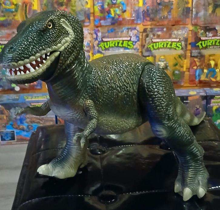 Gig vintage dino riders Tyranosaurus rex met accessoires, Verzamelen, Poppetjes en Figuurtjes, Gebruikt, Ophalen of Verzenden