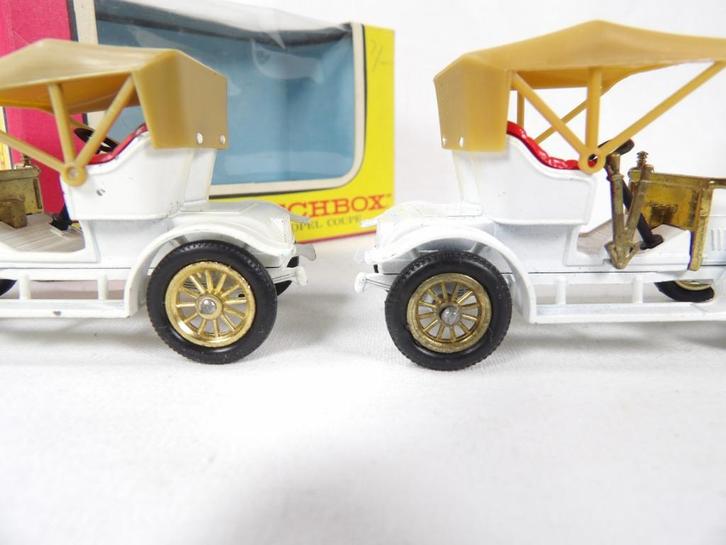 LS - Models of Yesteryear - Y04 Opel met error wieltje, Hobby en Vrije tijd, Modelauto's | 1:43, Ophalen of Verzenden