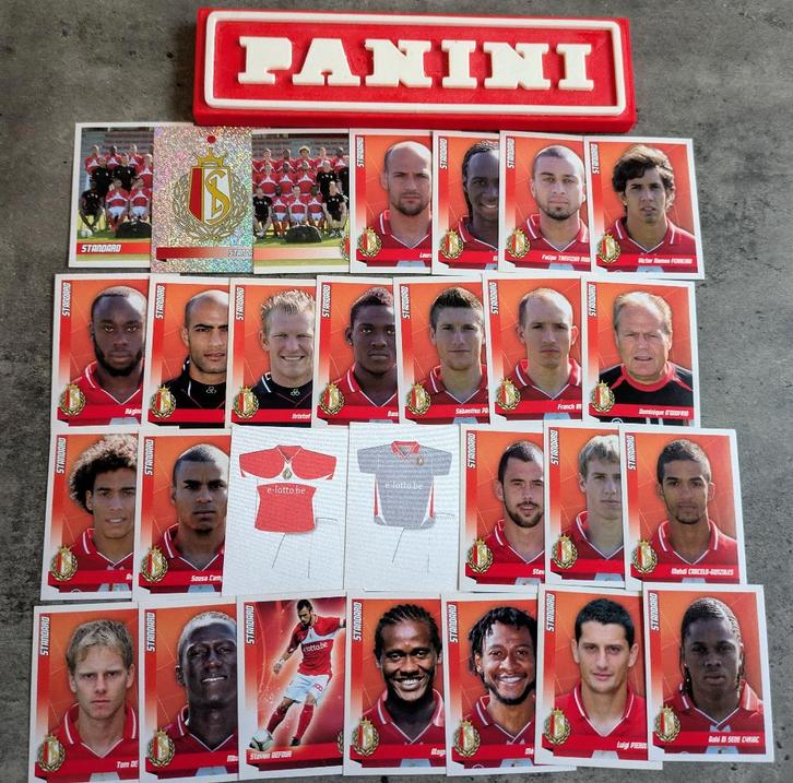 PANINI FOOTBALL 2011 27X STICKERS : STANDARD LUIK, Hobby en Vrije tijd, Stickers en Plaatjes, Nieuw, Verzenden