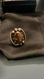 Sterling silver Navajo brown stone ring, Bijoux, Sacs & Beauté, Bijoux anciens, Avec pierre précieuse, Argent, Enlèvement ou Envoi