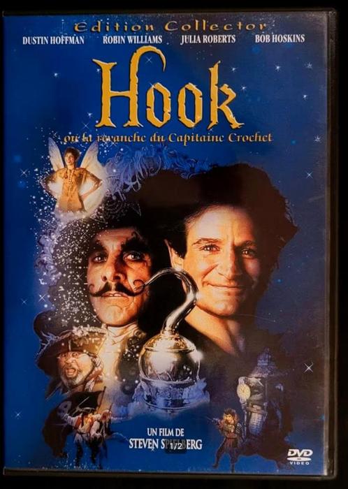 DVD du film Hook + Livret - Robin Williams - 1991, Cd's en Dvd's, Dvd's | Avontuur, Zo goed als nieuw, Alle leeftijden, Ophalen of Verzenden