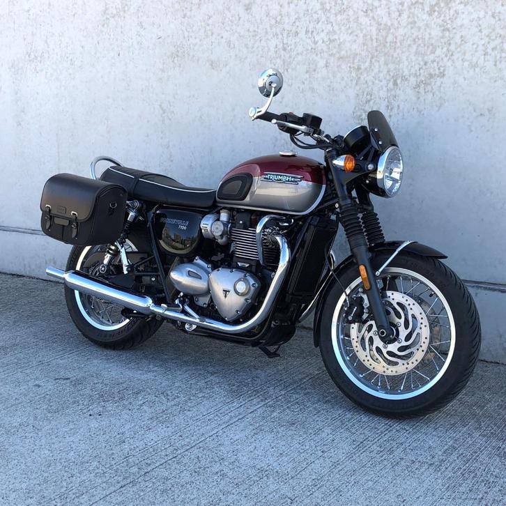 TRIUMPH BONNEVILLE T120 ACE BJ 2023 , 14414 KM, Motoren, Motoren | Triumph, Bedrijf, Toermotor, meer dan 35 kW, 2 cilinders, Motorrijbewijs A