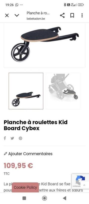 Kid Board – Meerijdplankje -  Planche CYBEX beschikbaar voor biedingen