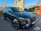 Hyundai TUCSON 1.6 T-GDi DCT FEEL N Line, Auto's, Hyundai, 4 cilinders, Leder en Stof, Zwart, 5 zetels