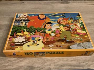 Walt Disney Pinocchio puzzle (150 stuks) beschikbaar voor biedingen