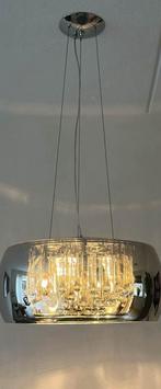 Lampen Lucide Pearl smoke glas, Huis en Inrichting, Ophalen, Zo goed als nieuw, Glas