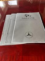 3 tijdschriften Gazette Mercedes Benz, Verzamelen, Tijdschriften, Kranten en Knipsels, Ophalen of Verzenden, 1980 tot heden, Tijdschrift