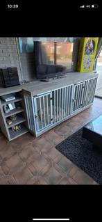 Hondenbench voor 2 honden, Ophalen, Zo goed als nieuw