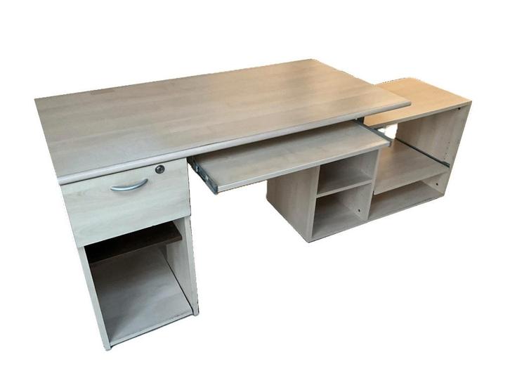 hoekbureau of wandbureau, Huis en Inrichting, Bureaus, Gebruikt, Bureau, Met wielen, Ophalen