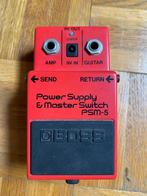 63.	Boss PSM-5 Power Suply & Master Switch MIJ (red label), Muziek en Instrumenten, Gebruikt, Ophalen of Verzenden