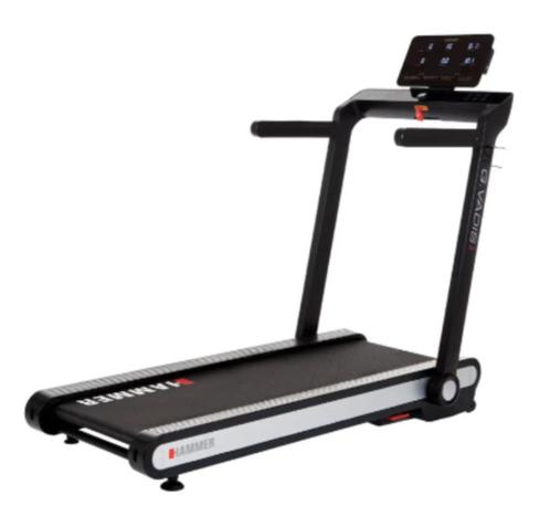 Hammer Q. Vadis 3.0 Loopband | Treadmill, Sport en Fitness, Fitnessmaterialen, Zo goed als nieuw, Armen, Benen, Borst, Buik, Rug
