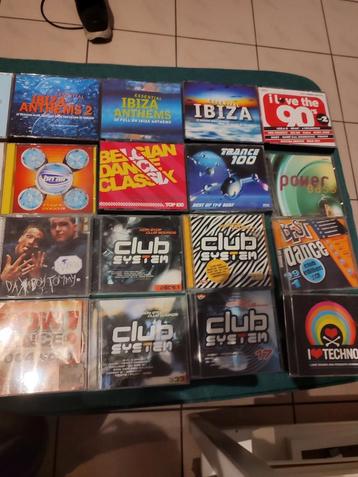 Lot cd's retro,house,jump,hardbass beschikbaar voor biedingen