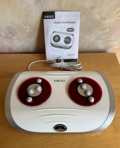 Appareil de massage Shiatsu pour les pieds Homedics, Sport en Fitness, Massageproducten, Zo goed als nieuw, Apparaat, Ophalen