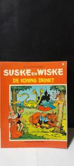 Suske en wiske nr.105 De koning drinkt 1e druk 1970, Collections, Personnages de BD, Comme neuf, Bob et Bobette, Enlèvement ou Envoi